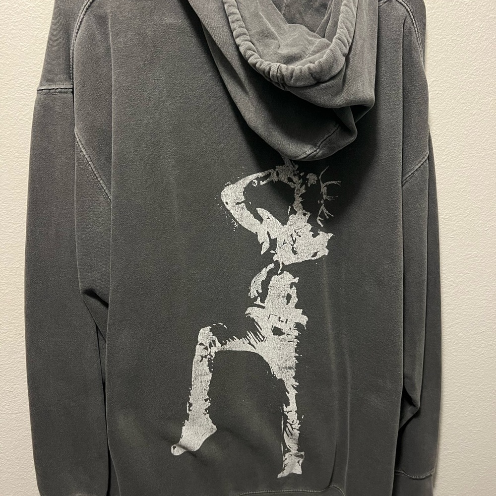 size L travis scott anti-tour mercy hoodie.
